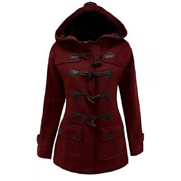 Women's Going out Simple Coat,Houndstoot...